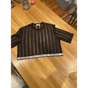 Ruben Galarreta Men’s Top See Through Large